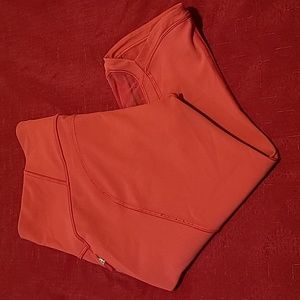 Lululemon Atletic Active Capris Pants, Color Dark Pink, Size 10